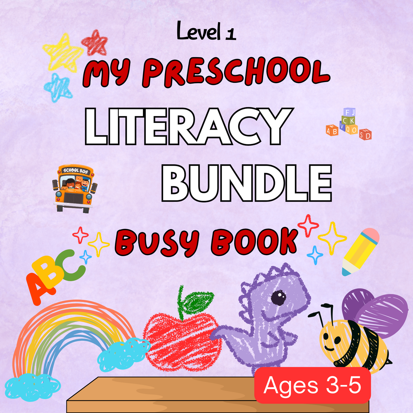 Literacy BUNDLE Busy Books (Curriculum)