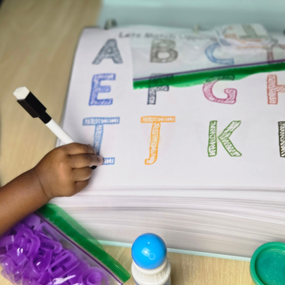 Letter Recognition and Tracing Busy Book (Curriculum)