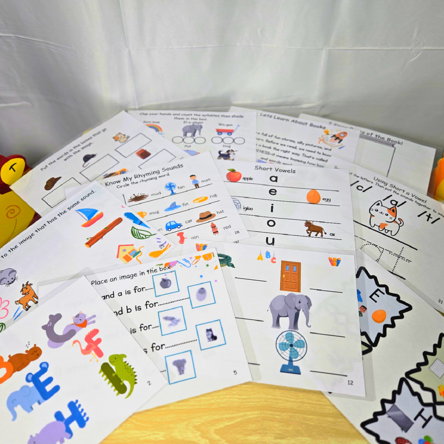 Letter Recognition and Tracing Busy Book (Curriculum)