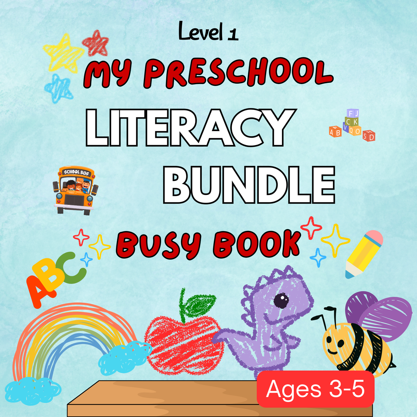 Literacy BUNDLE Busy Books (Curriculum)