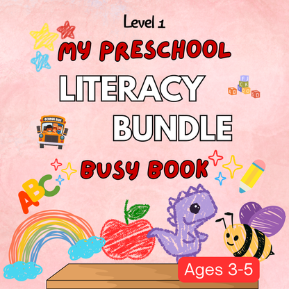 Literacy BUNDLE Busy Books (Curriculum)