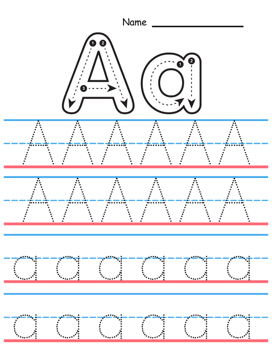 Letter A Tracing